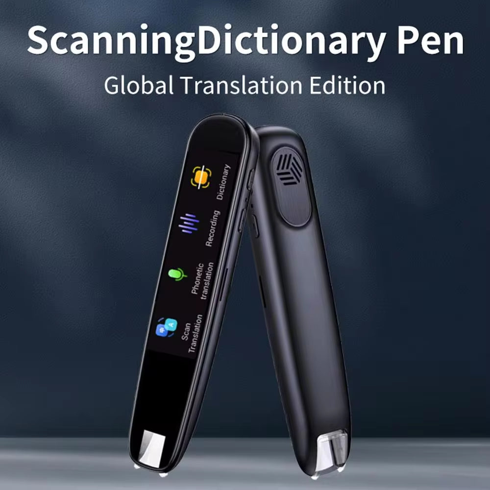 Offline Translation Pen for Teacher Student Dictionary English Intelligent Scanning Point Reading 123 Languages Translator Pen