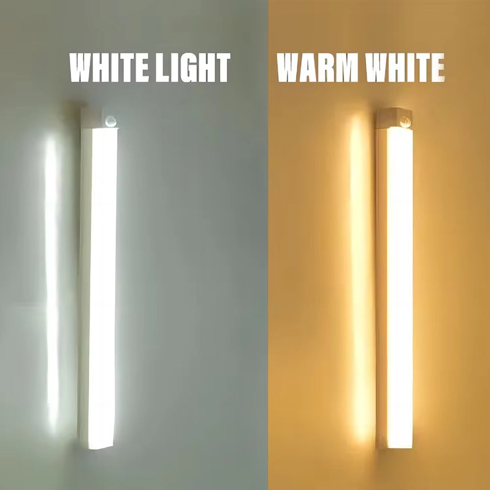 LED Motion Sensor Light Wireless LED Night Light Type C Rechargeable Light Cabinet Wardrobe Lamp Staircase Backlight for Kitchen