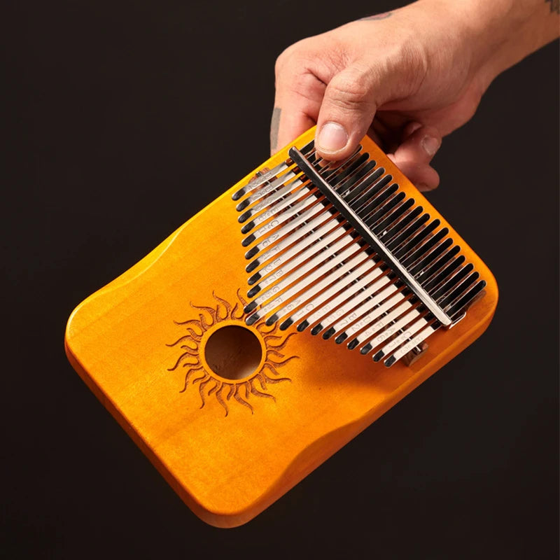 Kalimba 17 21 Key Kalimba Finger Piano Solid Maple Wood Kalimba Thumb Piano Keyboard Musical Instrument Mbira for Beginner