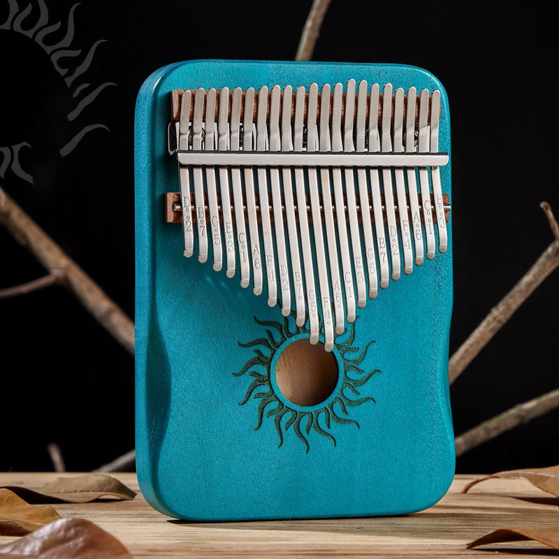 Kalimba 17 21 Key Kalimba Finger Piano Solid Maple Wood Kalimba Thumb Piano Keyboard Musical Instrument Mbira for Beginner