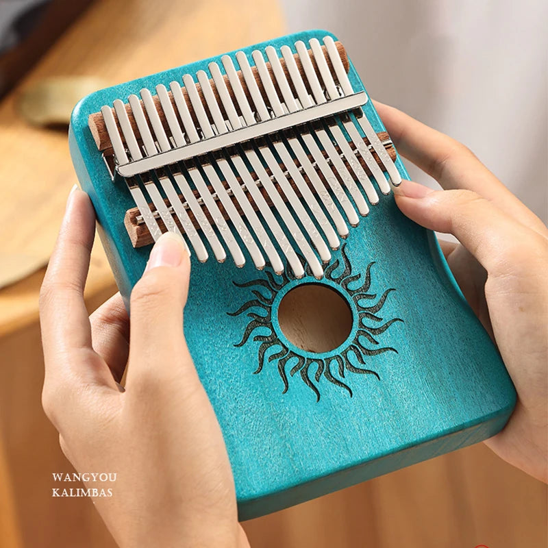 Kalimba 17 21 Key Kalimba Finger Piano Solid Maple Wood Kalimba Thumb Piano Keyboard Musical Instrument Mbira for Beginner