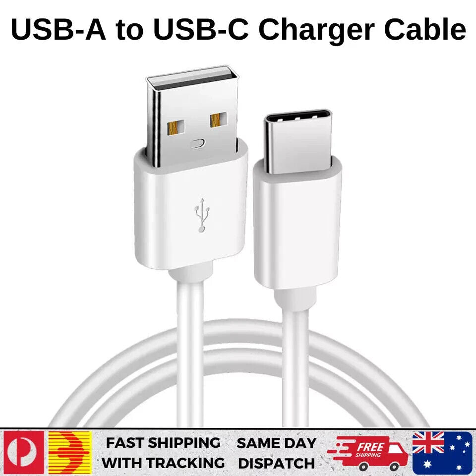 USB a to USB C Fast Charger Cable for Apple Iphone Ipad Samsung Google