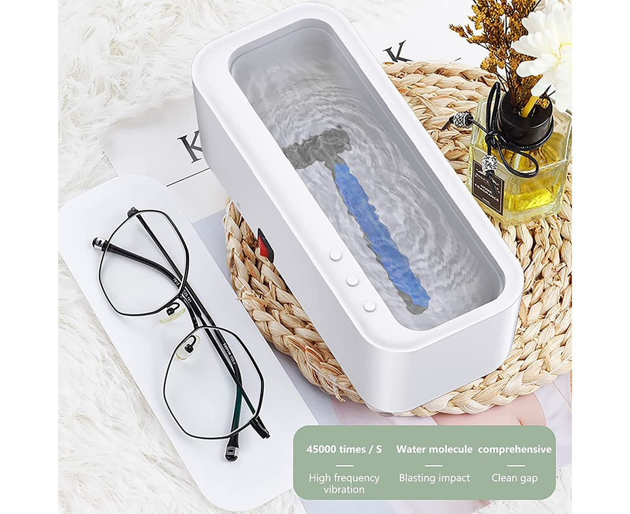 45000HZ Ultrasonic Cleaner Sonic Wave Tank Glasses Watch Jewellery Cleaning Machine